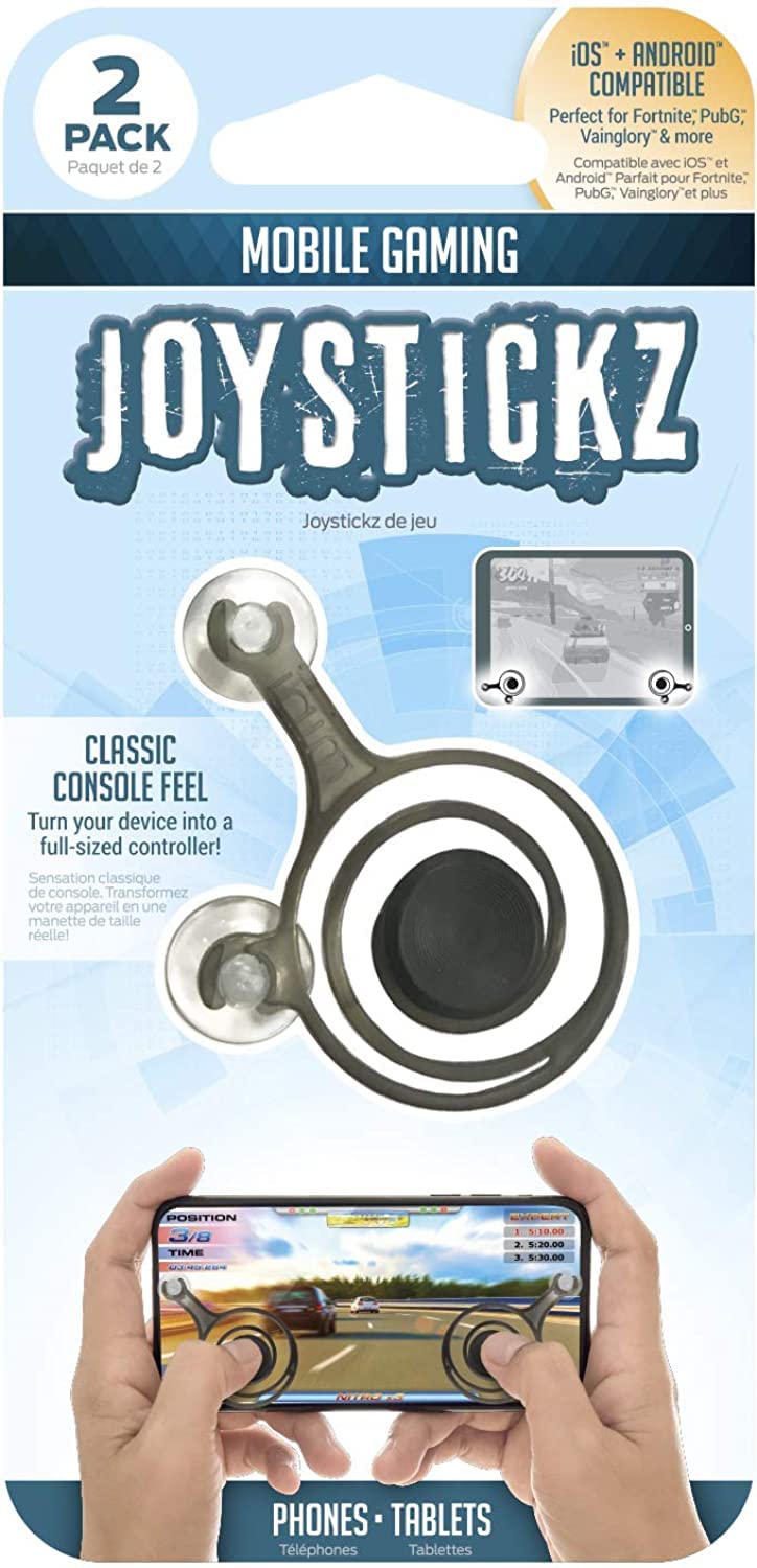 ReTrack 2 Pack Mobile Gaming Joystick for FPS RPG MOBA and Console Port Compatible Designed to Work with All Smartphones (ETZJOY2PK)