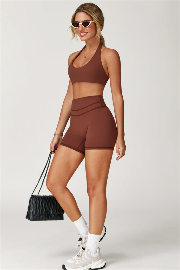 The Boost Halter Sports Bra