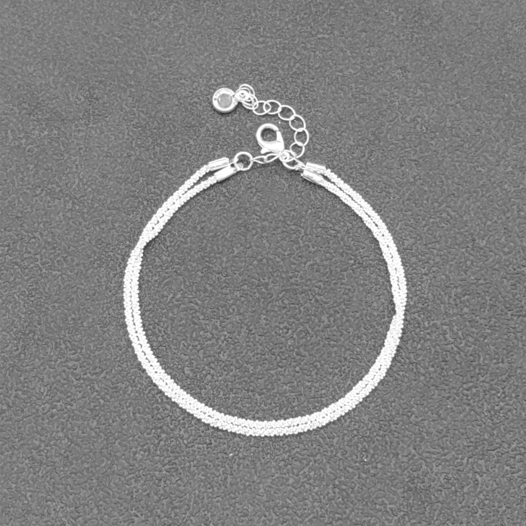 Free Fashion Trend Sparkling Foot Ornaments Double Layer