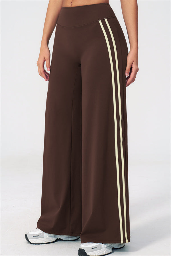 The Evoke Racerback Sports Bra Straight Leg Pants 2-Piece Set