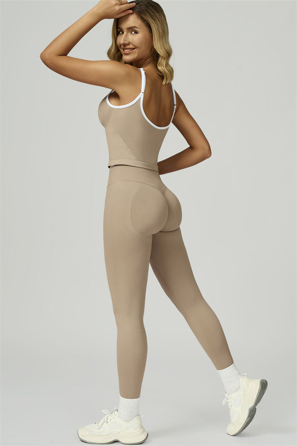 The Prime Line Crop Top Leggings 2-Piece Set