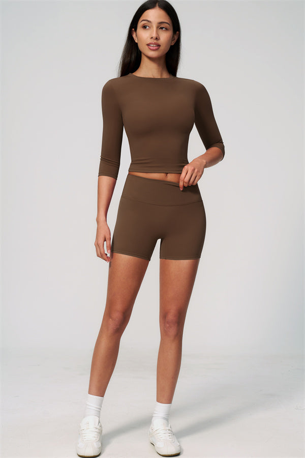 The Natalia Half-Sleeve Top