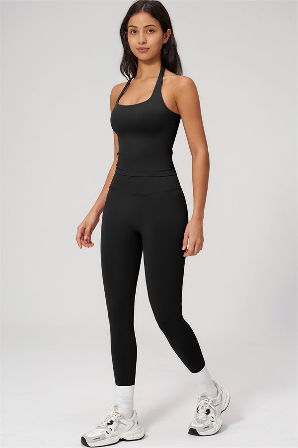 The Empower Halter Crop Top