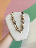 Stacked Abalone Necklace