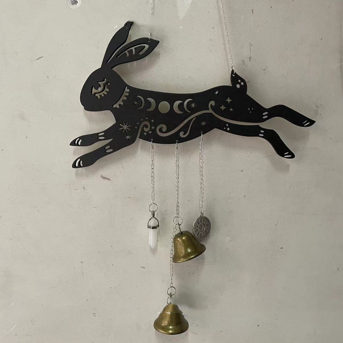 Easter Rabbit Wind Chime Decorations Pendant
