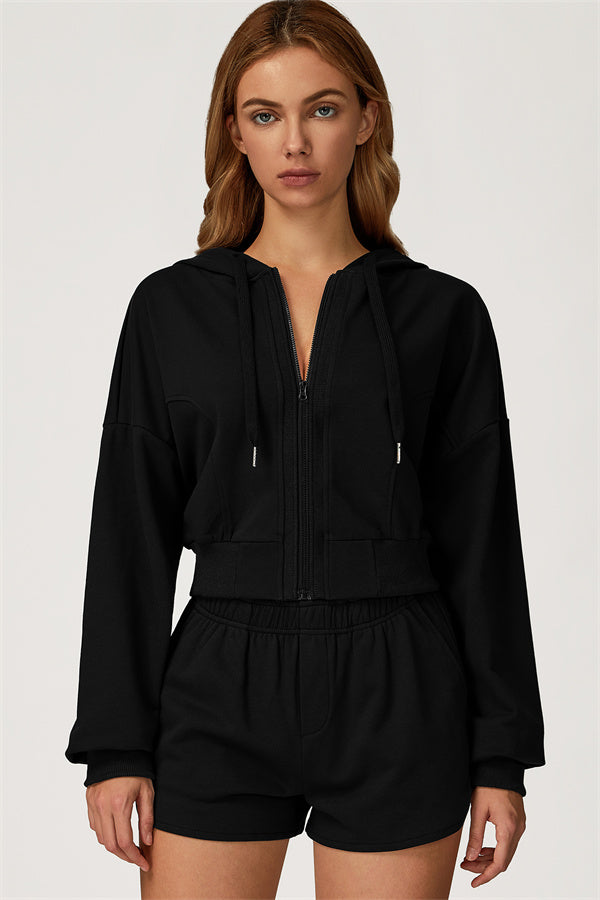 The Glacier Crop Hoodie