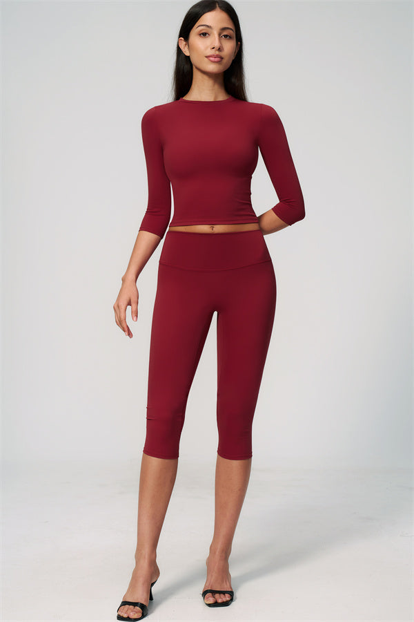 The Natalia Half-Sleeve Top