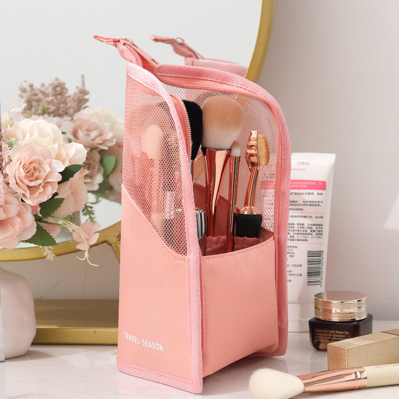 Makeup brush finishing bucket portable storage tube
