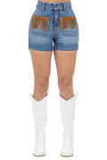 Willow Fringe Short Medium Wash