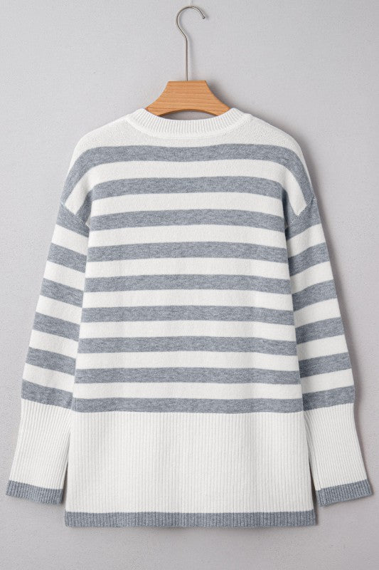 Rebecca Drop Shoulder Tunic Sweater