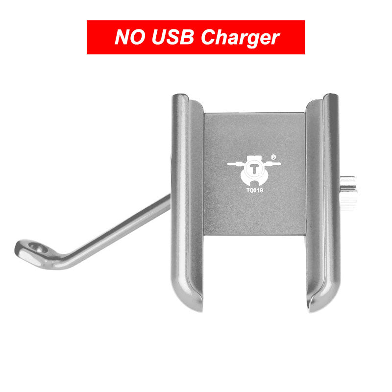 Aluminum alloy motorcycle cell phone stand