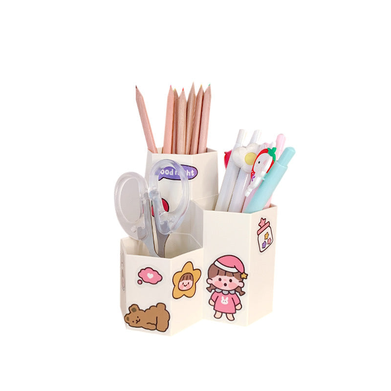 Multifunctional makeup brush tube