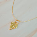 Stars Throw Heart Necklace