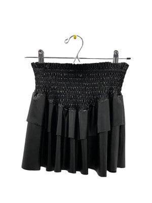Juniors Leather Julia Skirt