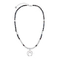 Double Layered Jewelry Moon Fritillary Pendant
