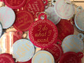 I Do What I Want Keychain