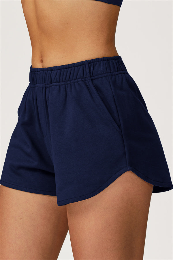 The Glacier Crop Hoodie Shorts 2-Piece Set