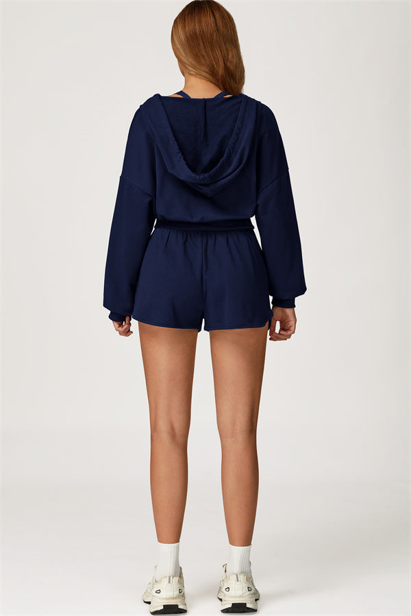 The Glacier Crop Hoodie