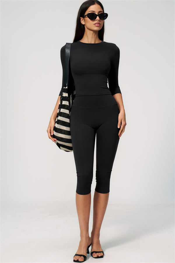 The Natalia Half-Sleeve Top