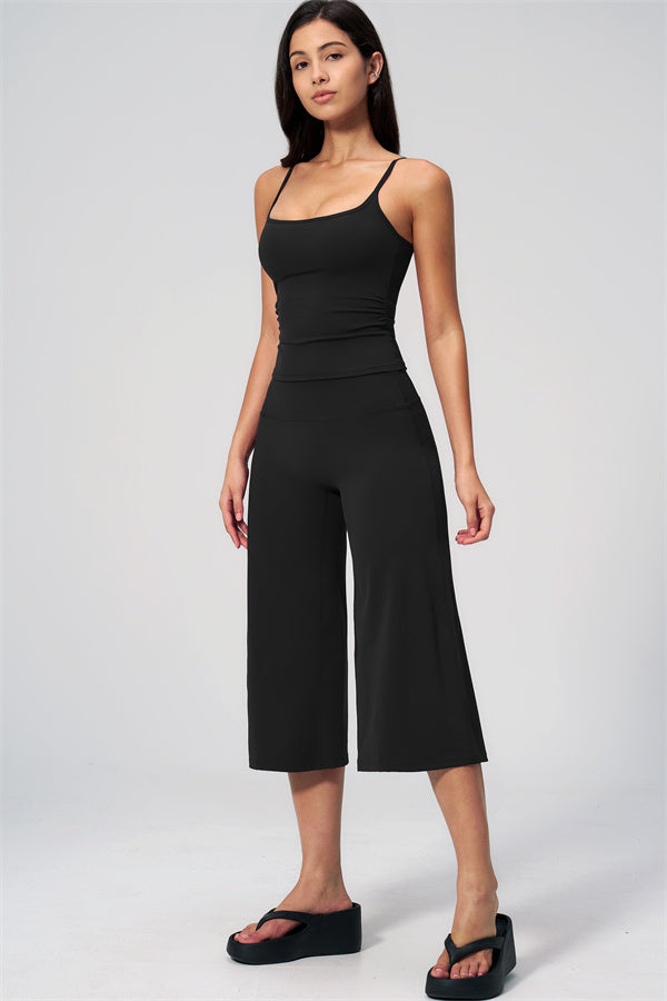 The Nexus Tank Top Wide-Leg Crop 2-Piece Set