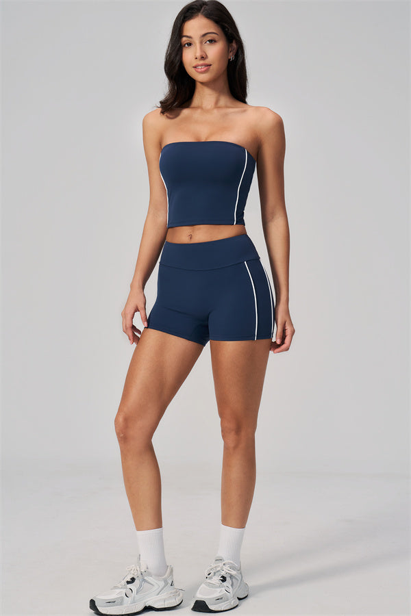 The Breathe Tube Top Shorts 2-Piece Set