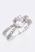 Fashion CZ Engagement Band