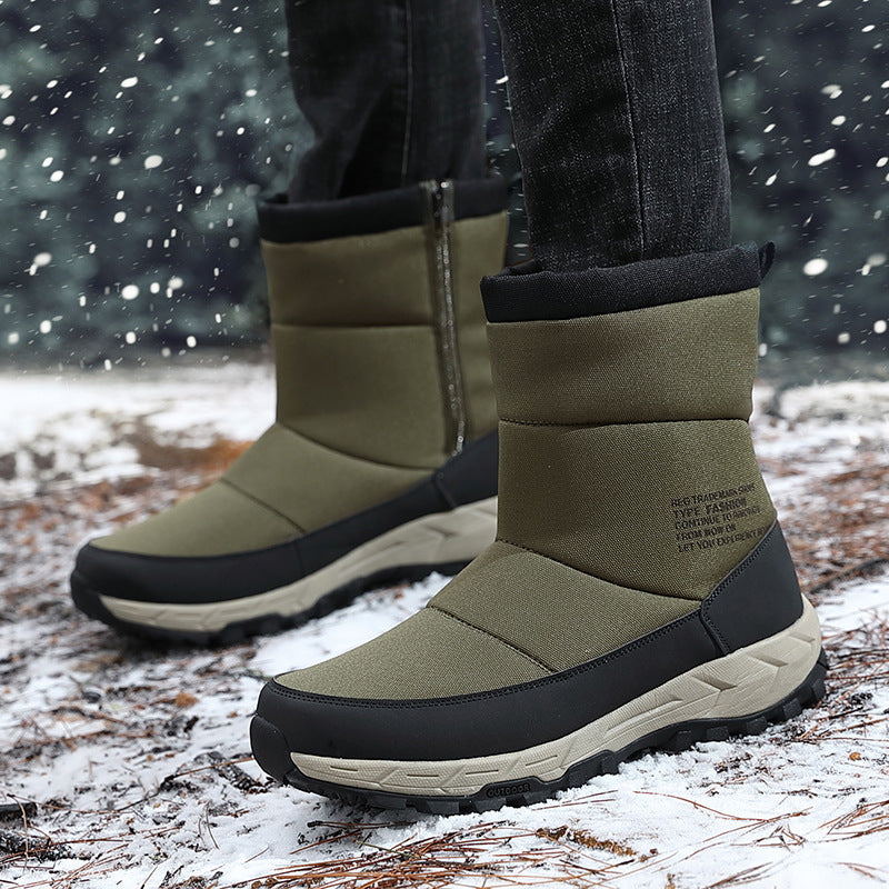 Cotton Shoes Men's Winter Men's Shoes New Plush Warmth