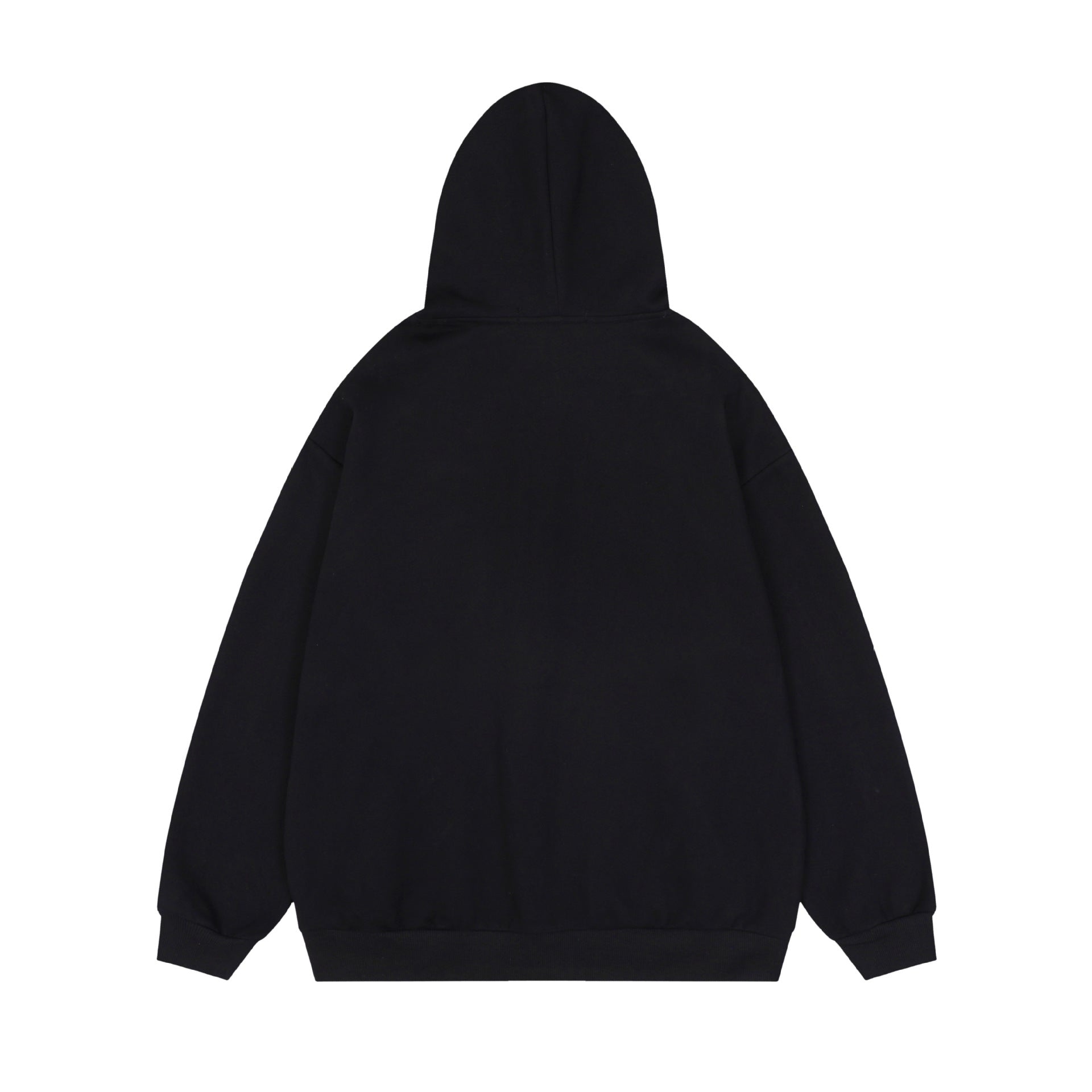 Unisex Hooded Printed Cardigan Hoodie