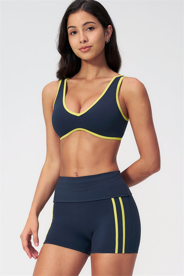 The Evoke Sports Bra Shorts 2-Piece Set