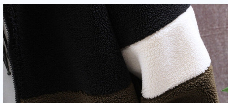 Premium Lamb Wool Blend Hooded Coat – Hong Kong-Inspired Sophistication
