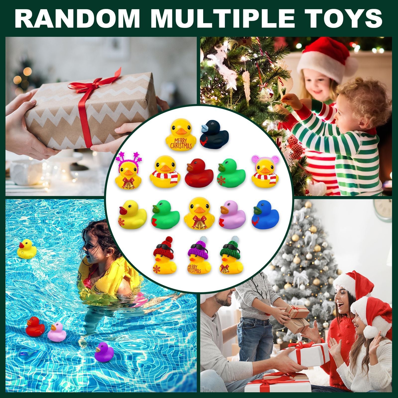Dowmoo Christmas Rubber Duck Advent Calendar