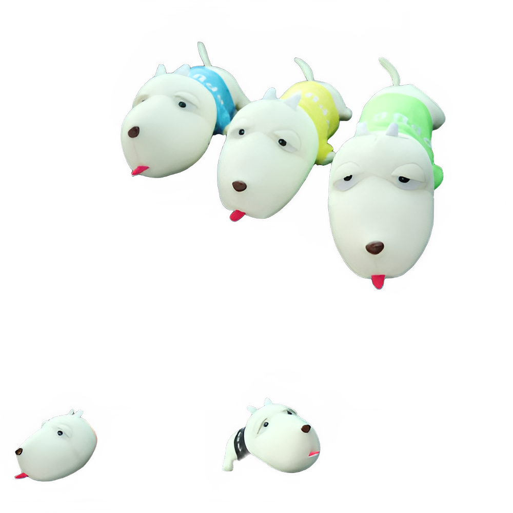 Car Ornament Cute Long Mouth Dog Doll Bamboo Charcoal Bag Air Fresher Cleaner Cartoon Bag Dog Auto Interior Decor Accessories