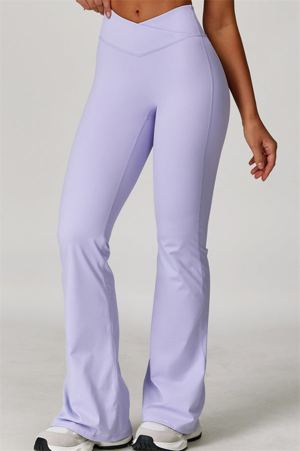 The Lavish Sports Bra Flared Leggings 2-Piece Set