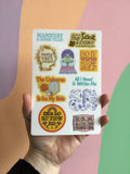 Great Vibes Sticker Sheet