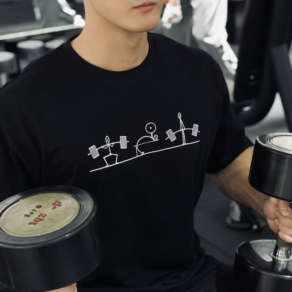 Men's Casual Cotton T-Shirt - Trendy Retro Style