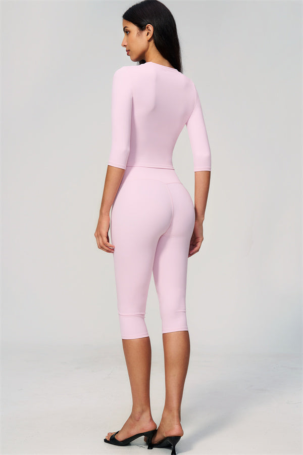 The Natalia Half-Sleeve Top
