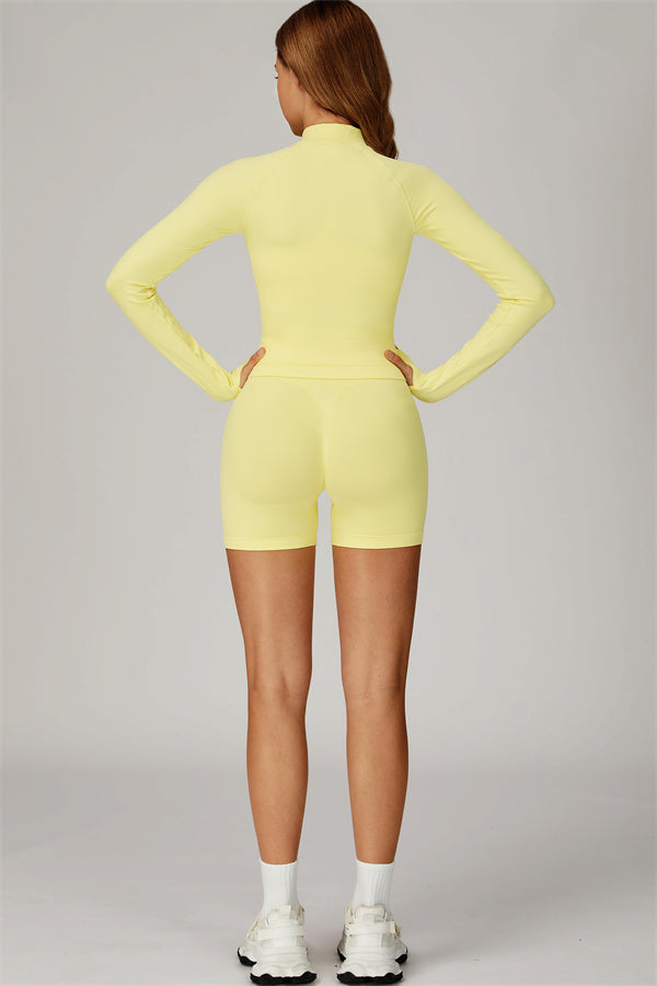 The Sculpt Jacket Shorts 2-Piece Set