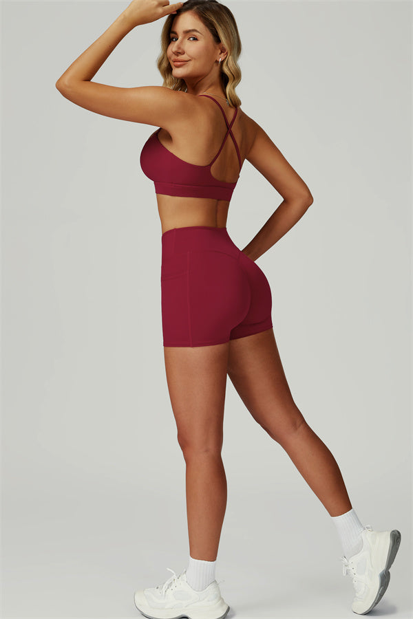 The Flourish Sports Bra Shorts 2-Piece Set