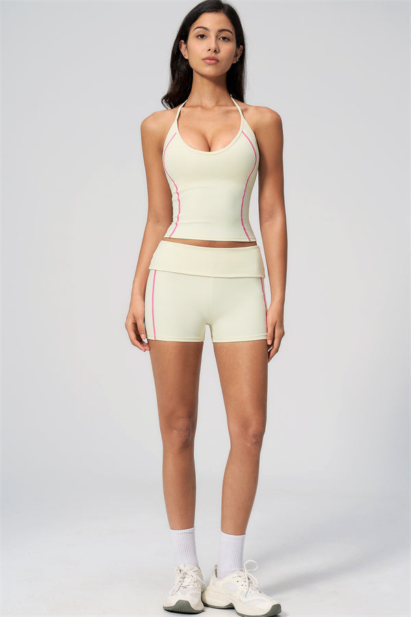 The Ignite Crop Top Shorts 2-Piece Set