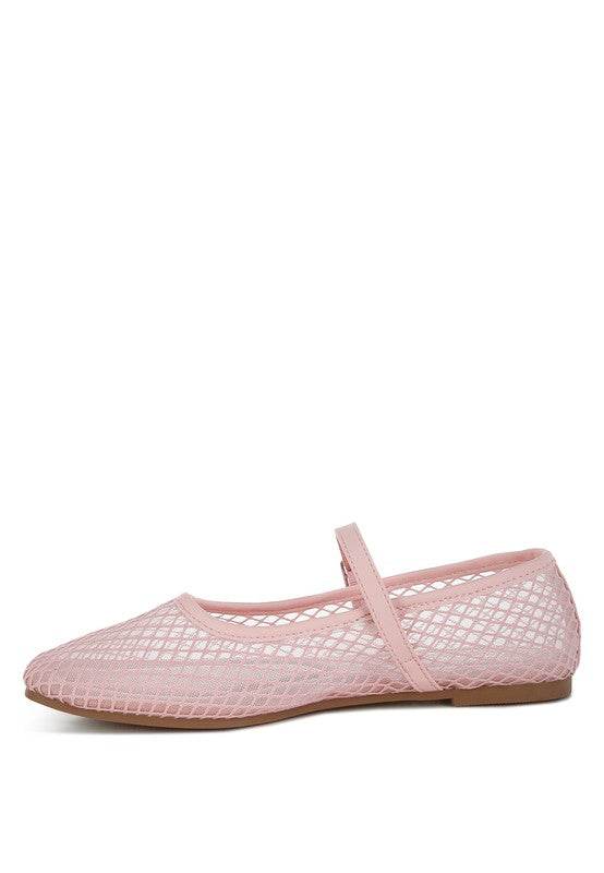 Averona Mesh Mary Jane Flats