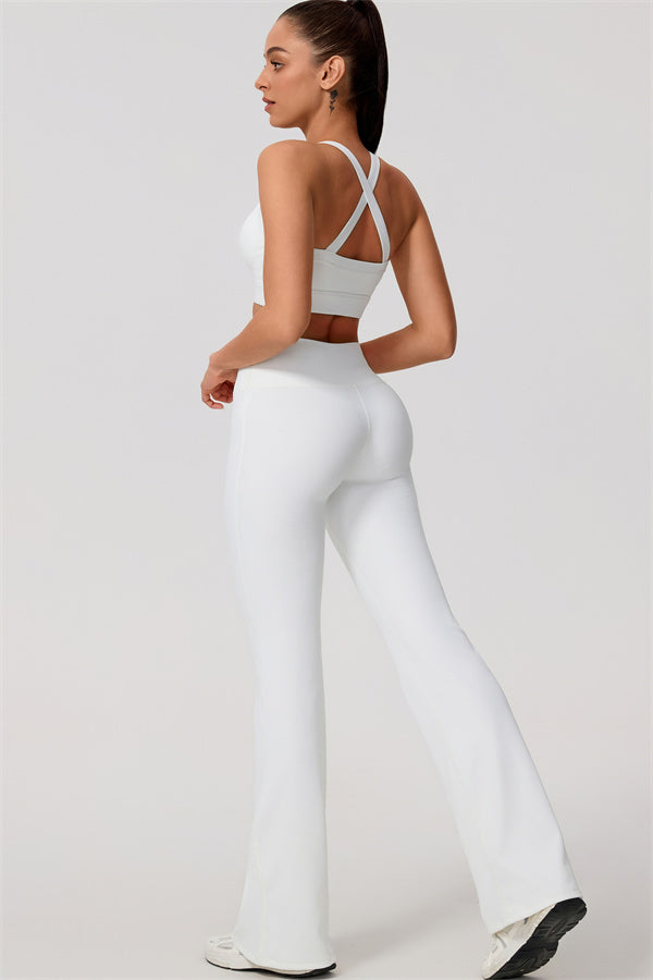 The Daze Sports Bra Flared Leggings 2-Piece Set