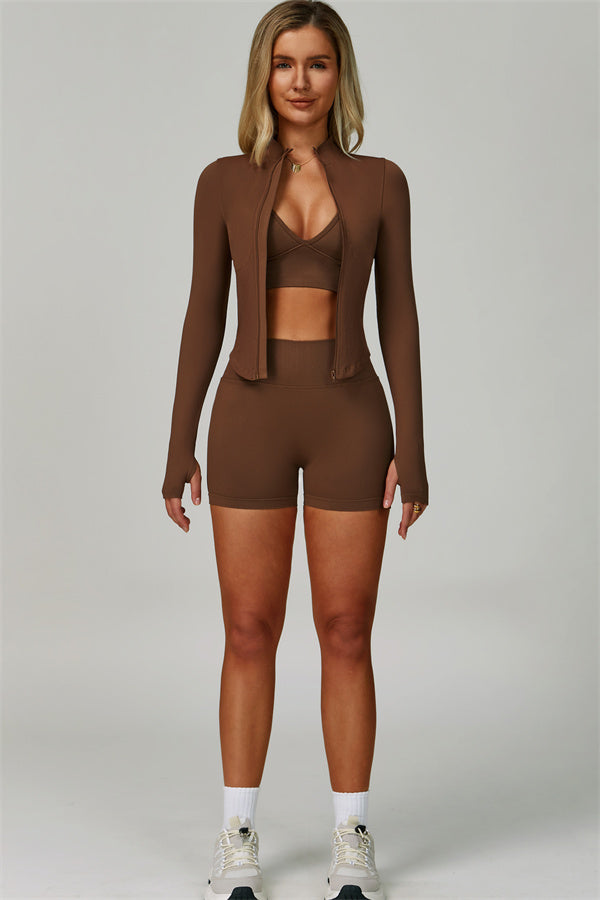 The Empower Jacket Shorts 2-Piece Set