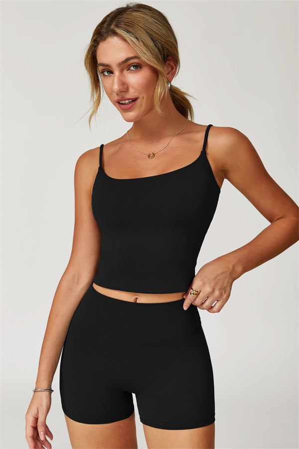 The Agile Crop Top Shorts 2-Piece Set