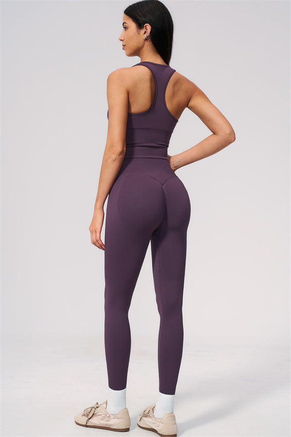 The Allure Crop Top Leggings 2-Piece Set
