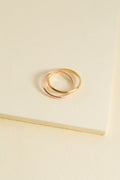 Pair Up Ring (14K Gold & Rose Gold)