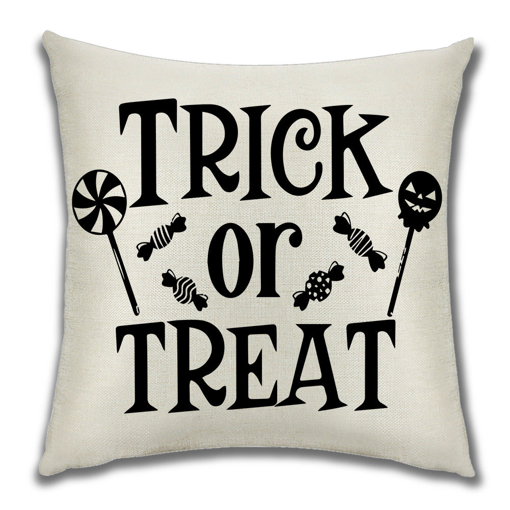Cartoon Pumpkin Castle Sofa Cushion Cushion Pillowcase