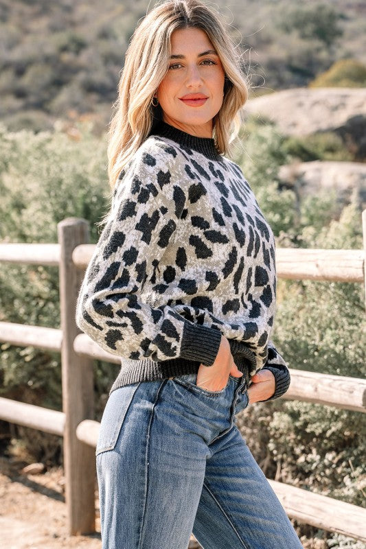 Anaissa Drop Shoulder Baggy Sweater