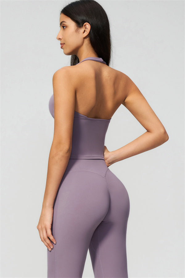 The Lox Crop top Flared Leggings 2-Piece Set