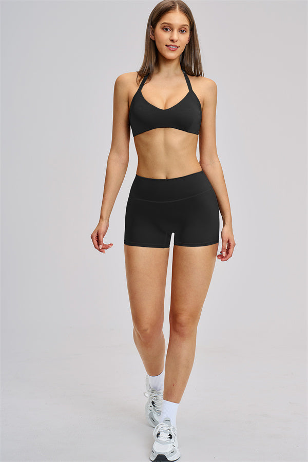 The Zestful Sports Bra Shorts 2-Piece Set