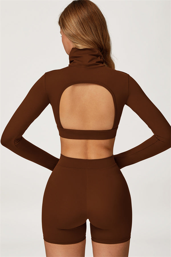 The Axis Crop Top Shorts 2-Piece Set